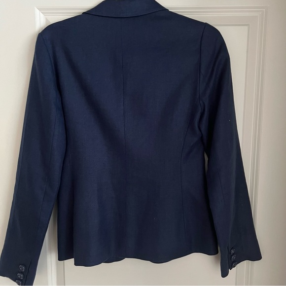 Kate Spade Tami Blazer Linen French Blue - Picture 3 of 4